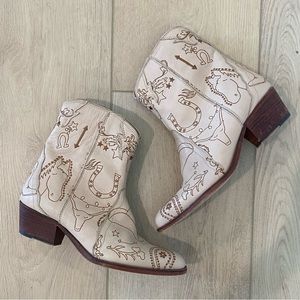 Free People New Frontier Doodle Boots